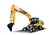 Yuchai YC190W wheel excavator